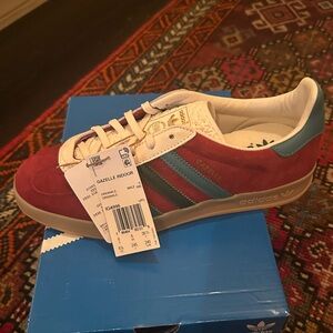 adidas Gazelle Indoor Collegiate Burgundy Arctic Fusion